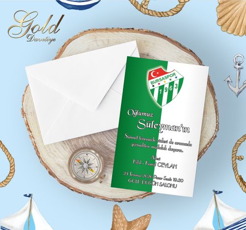 GOLD EKONOMİK SÜNNET DAVETİYELERİ