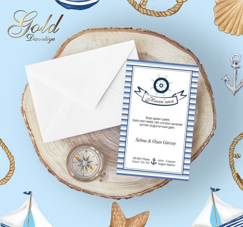 GOLD EKONOMİK SÜNNET DAVETİYELERİ