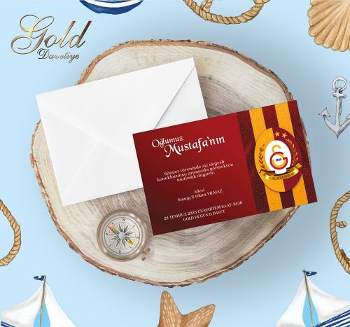 GOLD EKONOMİK SÜNNET DAVETİYELERİ