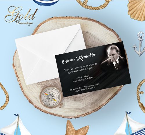 GOLD EKONOMİK SÜNNET DAVETİYELERİ