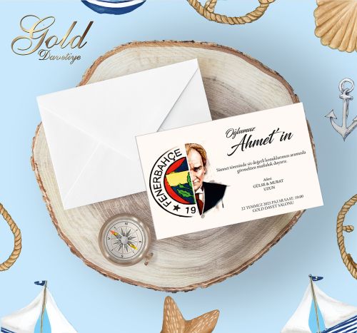 GOLD EKONOMİK SÜNNET DAVETİYELERİ