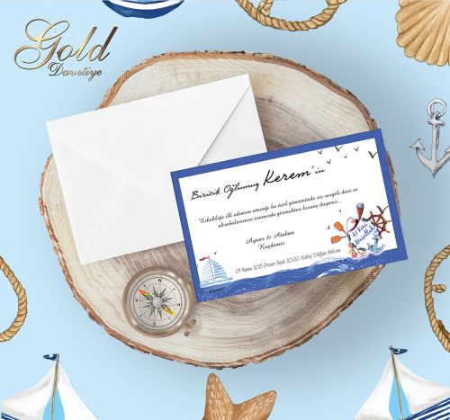 GOLD EKONOMİK SÜNNET DAVETİYELERİ