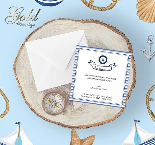 GOLD EKONOMİK SÜNNET DAVETİYELERİ