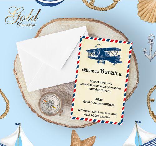 GOLD EKONOMİK SÜNNET DAVETİYELERİ