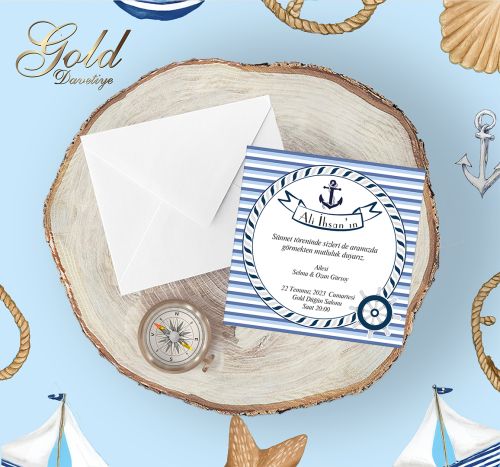 GOLD EKONOMİK SÜNNET DAVETİYELERİ