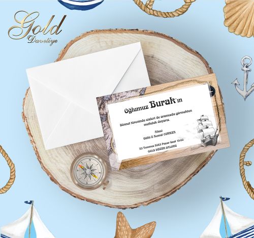 GOLD EKONOMİK SÜNNET DAVETİYELERİ