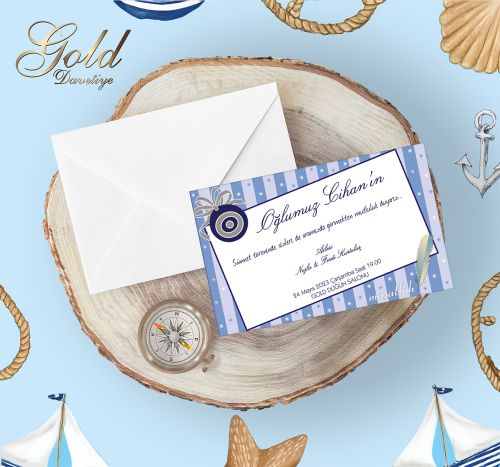 GOLD EKONOMİK SÜNNET DAVETİYELERİ