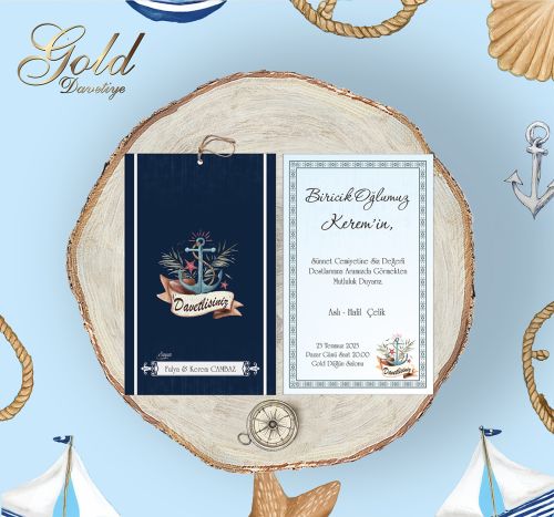 GOLD EKONOMİK SÜNNET DAVETİYELERİ