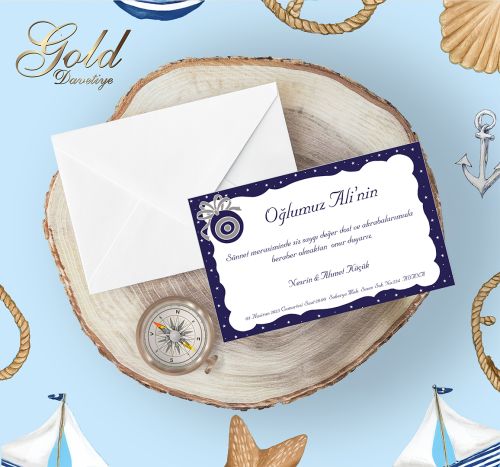 GOLD EKONOMİK SÜNNET DAVETİYELERİ