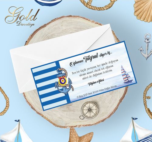 GOLD EKONOMİK SÜNNET DAVETİYELERİ